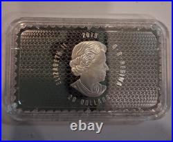 RCM 2019 $25 Canada's historical stamps, coat of arms and flags fine silver coin