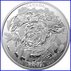 RCM Coastal Waters of Canada (2015) $200 2oz Silver Coin