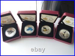 RCM The Migratory Birds Convention Full Set of 4 1 oz Silver Coins RCM The Migratory Birds Convention Full Set of 4 1 oz Silver Coins
