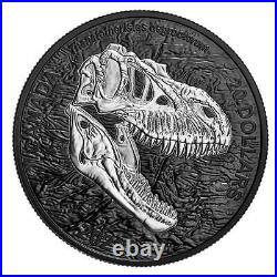 REAPER OF DEATH Discovering Dinosaurs 1 oz Silver Coin Canada 2021