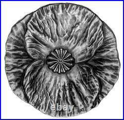 REMEMBRANCE DAY Poppy Shapped 2020 CANADA 1oz. 9999 Silver Proof $20 Coin