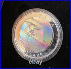 Rare 2004 $20 Canada 1 oz. SILVER Iceberg Icebergs Natural Wonders Hologram Coin