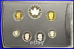 Rare! 2019 Classic Canadian Colored Coin Set Rcm Silver 99.99% Low Issue