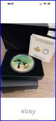 Rare Canada GREAT LAKES Silver $50 Dollars Coin, 5 Oz, Colorized, 2021 Rare Canada GREAT LAKES Silver $50 Dollars Coin, 5 Oz, Colorized, 2021