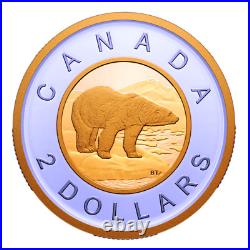 Rare Canada Toonie $2 Dollars Coin, 99.99% Silver Memory Queen Mark, 2023