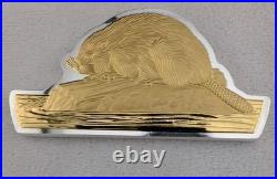 Rare Canadian 2020 Silver Beaver Sculpture Coin 3 Oz Rare Canadian 2020 Silver Beaver Sculpture Coin 3 Oz