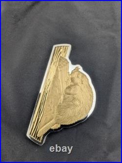 Rare Canadian 2020 Silver Beaver Sculpture Coin 3 Oz Rare Canadian 2020 Silver Beaver Sculpture Coin 3 Oz