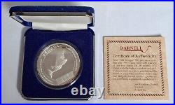 Rcm 1994 Rare Darnell 50$ Silver Trade Dollar Coin Belugas Limited 265/500