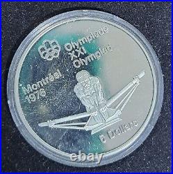 Rcm Canada 1976 Olympic Silver Series III Coin Set