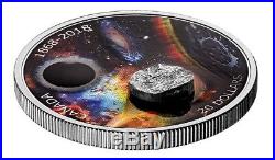 Royal Astronomical Society of Canada $20 1 Oz. Pure Silver Coin With Meteorite