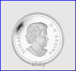 Royal Canadian Mint 1 oz. Fine Silver Coin 2014 $20 Venetian Glass Snowman