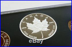 Royal Canadian Mint 2019 Fine Silver Classic Canadian Coin and Medallion Set