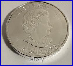 Royal Canadian Mint 8$ PURE Silver Coin. 9999 1.5 oz 2015