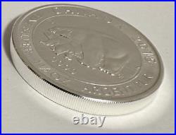 Royal Canadian Mint 8$ PURE Silver Coin. 9999 1.5 oz 2015