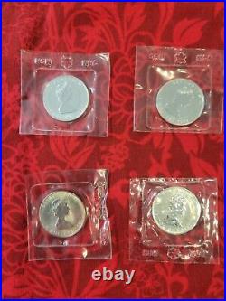 SILVER MAPLE 1 Ounce COINS RCM SEALED 10 coins 1989.9990 silver. Excellent