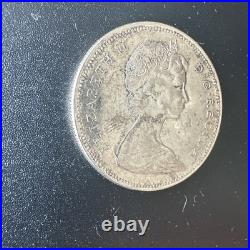 SMALL BEAD VARIANT -1966 Canada Silver Dollar, 0.800 Silver Coin 485 PRODUCED