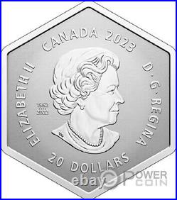 SNOWFLAKE Silver Coin 20$ Canada 2023