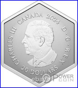 SNOWFLAKE Silver Coin 20$ Canada 2024