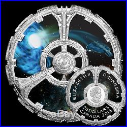 STAR TREK DEEP SPACE NINE 2018 $20 1 oz Fine Silver Coin