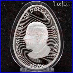 STOCK? 2025 Ukrainian Pysanka? $20 Pure Silver Coloured Egg Coin Canada