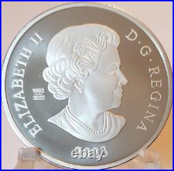 ST. EDWARD'S KING CROWN Queen Memory Mark 2023 CANADA 1oz Pure Silver $20 Coin