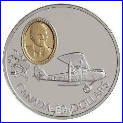 Series #1 Canada Aviation 10-coin Gem Proof Silver $20 Coin Set withboxes & papers