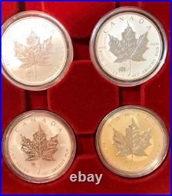 Set of 20 Canada 1 Oz Maple leaf privy mark coins includes dragon