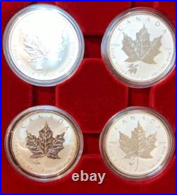 Set of 20 Canada 1 Oz Maple leaf privy mark coins includes dragon