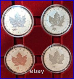Set of 20 Canada 1 Oz Maple leaf privy mark coins includes dragon