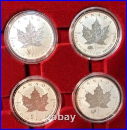 Set of 20 Canada 1 Oz Maple leaf privy mark coins includes dragon