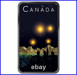 Shag Harbor UFO Unexplained Phenomena 2019 CANADA 1oz. 9999 Silver Glow $20 Coin