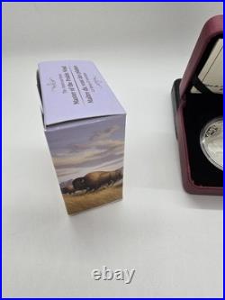Silver Coin 2013 $100 Fine 99.99 1 oz Bison Stampede Limited To 50,000