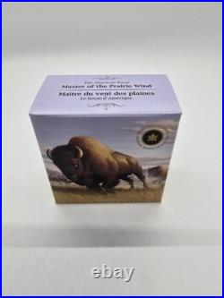 Silver Coin 2013 $100 Fine 99.99 1 oz Bison Stampede Limited To 50,000