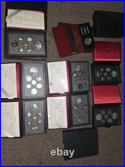 Silver Coins, Bronze, Estate sale unceculated proofs