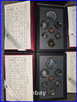 Silver Coins, Bronze, Estate sale unceculated proofs