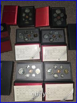 Silver Coins, Bronze, Estate sale unceculated proofs