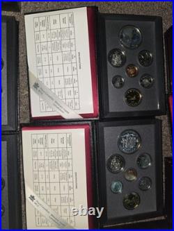 Silver Coins, Bronze, Estate sale unceculated proofs