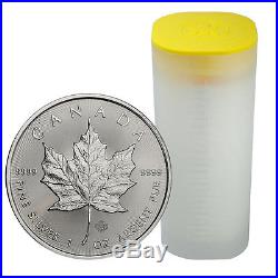 Special Price! 2017 Canada $5 1 oz. Silver Maple Leaf Roll of 25 Coins SKU44169