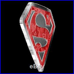 Stamp Pickers Canada RCM 2017 Superman Shield 99.99% Pure Fine Silver 10 oz Coin