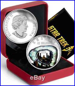 Star Trek $20 2016 1OZ Pure Silver Proof Coin THE CITY ON THE EDGE OF FOREVER