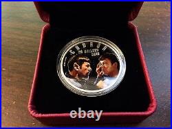 Star Trek Mirror Mirror $20.9999 1 oz. Silver coin from the Royal Canadian Mint