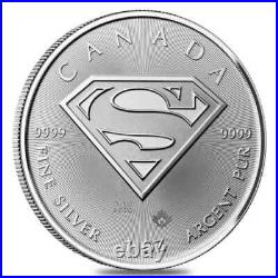 Superman 1 Ounce 9999 Fine Silver 2016 Canada Elizabeth II Bullion Coin