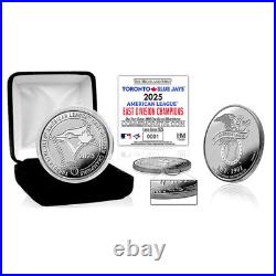 TORONTO BLUE JAYS Division Champs 2025 CANADA TD MINT 1oz Pure. 999 Silver Coin