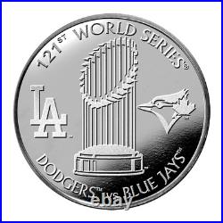 TORONTO BLUE JAYS World Series Matchup 2025 CANADA 1oz Pure. 999 Silver Coin