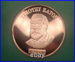 Timothy Eaton Silver Coin Pieces 50$ Redeemable For Merchandise At Eaton