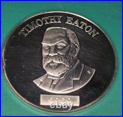 Timothy Eaton Silver Coin Pieces 50$ Redeemable For Merchandise At Eaton