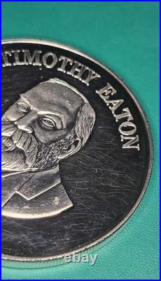Timothy Eaton Silver Coin Pieces 50$ Redeemable For Merchandise At Eaton