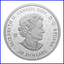 Transcendence & Tranquility 2024 CANADA 1oz. 9999 Pure Silver Proof $20 Coin Transcendence & Tranquility 2024 CANADA 1oz. 9999 Pure Silver Proof $20 Coin