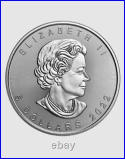 Treasured Silver Maple Leaf Set. 9999 Effigies 3 Coin Set 2022-2024