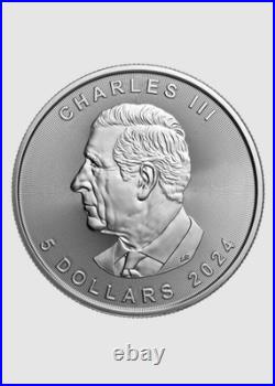 Treasured Silver Maple Leaf Set. 9999 Effigies 3 Coin Set 2022-2024